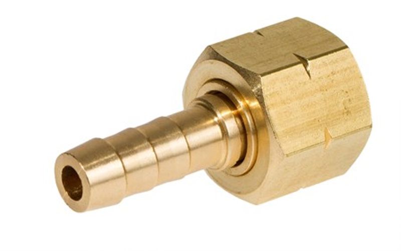 Slangesokkel 3/8V - 8 mm sokkel